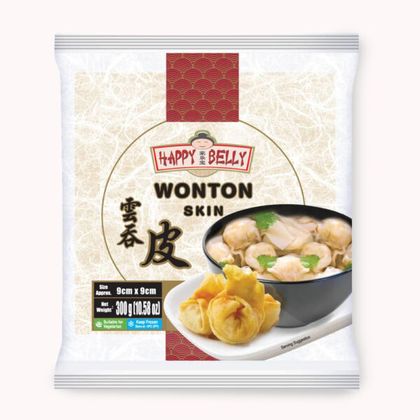 Wantan Skin 9cm 300g (30P)