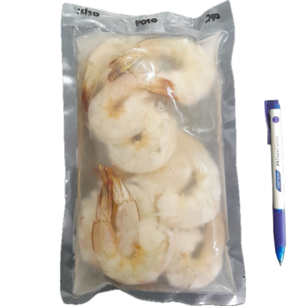 Wild Ming Prawn | Udang Kertas Liar | 野生明虾 16/20 (Tail On | Dengan Ekor | 留尾) (XXL)